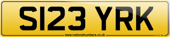 S123 YRK