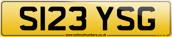 S123 YSG