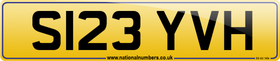 S123 YVH