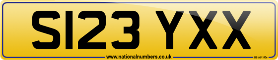 S123 YXX