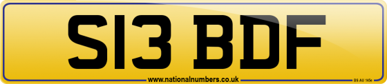 S13 BDF