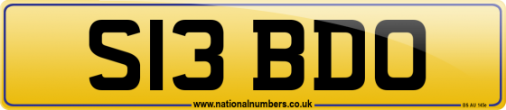 S13 BDO