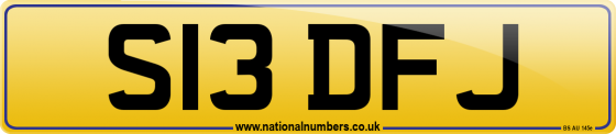 S13 DFJ