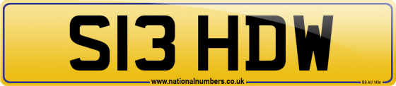S13 HDW