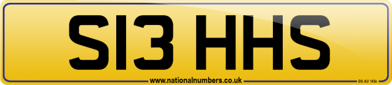 S13 HHS