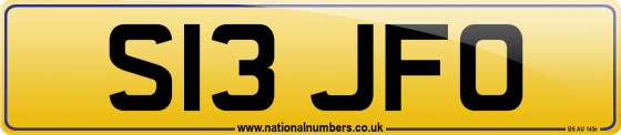 S13 JFO
