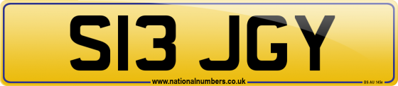 S13 JGY