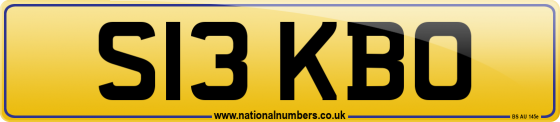 S13 KBO