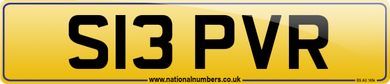 S13 PVR