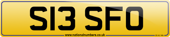 S13 SFO
