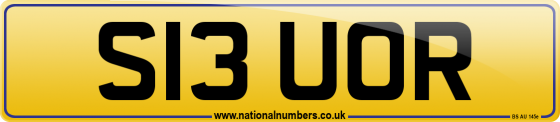 S13 UOR