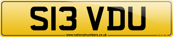 S13 VDU