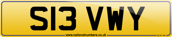 S13 VWY