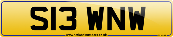 S13 WNW