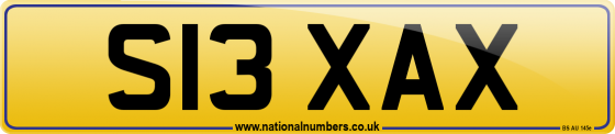 S13 XAX