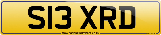 S13 XRD