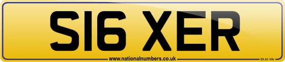 S16 XER