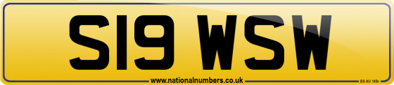 S19 WSW