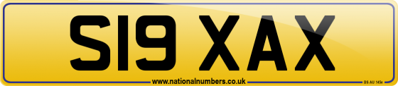 S19 XAX
