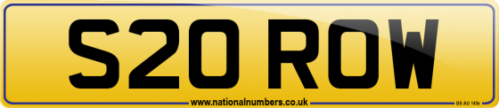 S20 ROW