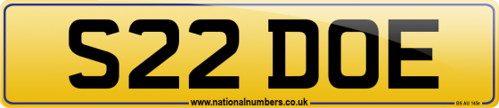 S22 DOE