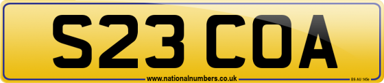 S23 COA