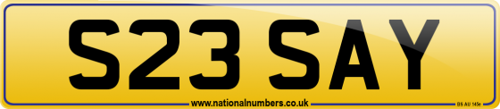 S23 SAY