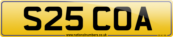 S25 COA