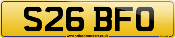 S26 BFO