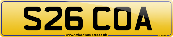 S26 COA