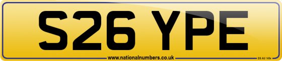 S26 YPE