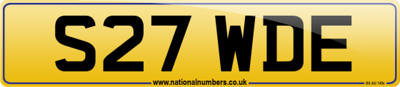 S27 WDE
