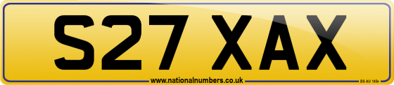 S27 XAX
