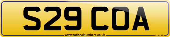 S29 COA