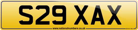 S29 XAX