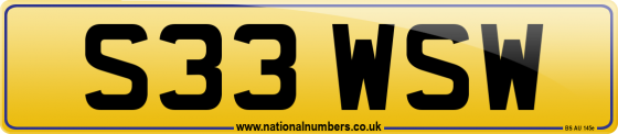 S33 WSW