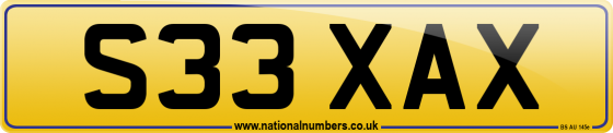 S33 XAX
