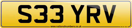 S33 YRV