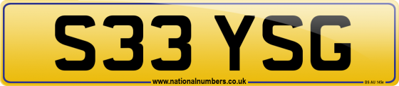 S33 YSG