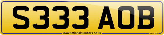 S333 AOB