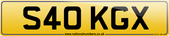S40 KGX