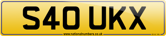 S40 UKX