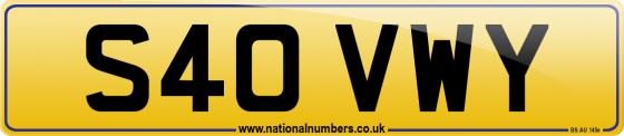 S40 VWY