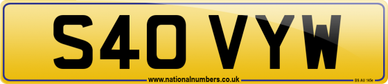 S40 VYW