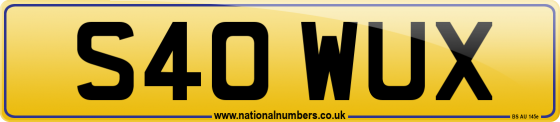 S40 WUX