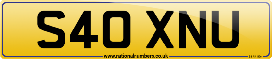 S40 XNU