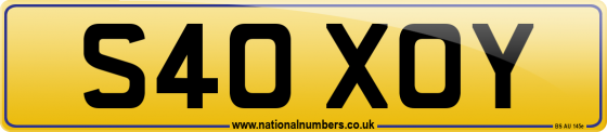 S40 XOY