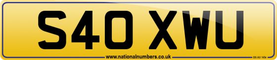 S40 XWU