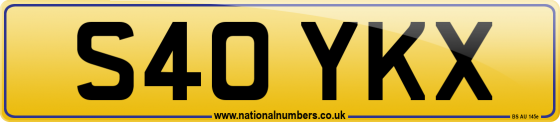 S40 YKX