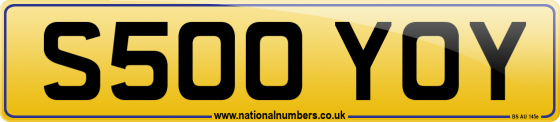 S500 YOY